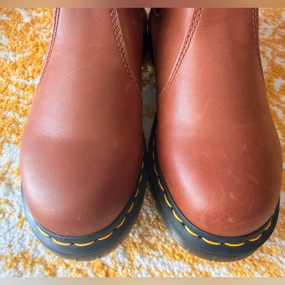 Dr. Martens Brown Fur-Lined Winter Boots - Picture 4 of 5